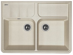 Florentina Мойка гранитная Вилладжио грей – фотография-1