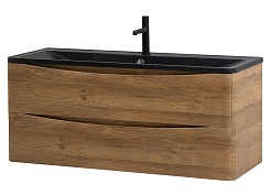 BelBagno Мебель для ванной Acqua 120 Rovere Rustico с раковиной BB1200/455-LV-ART-ALR-NERO – фотография-4