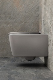 Allen Brau Чаша подвесного унитаза Liberty 4.33007.AN антрацит – фотография-7