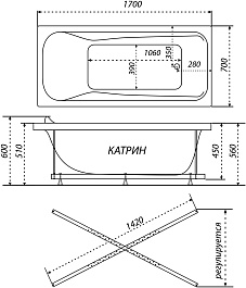 Triton Акриловая ванна Катрин Экстра – фотография-12