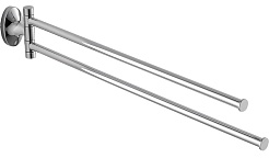 Iddis Полотенцесушитель LEAF LEASB22i49 двойной поворотный – фотография-1