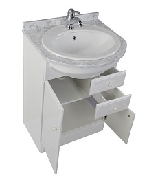 Aquanet Тумба с раковиной "Марсель 60" – фотография-4