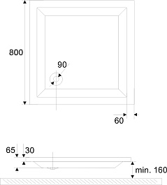 Excellent Душевой поддон QUATRO ECO – фотография-2