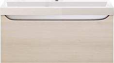 Aqwella Тумба с раковиной Верона 80 акация