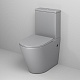 Grossman Унитаз компакт Color GR-4480GLMS светло-серый матовый – картинка-15