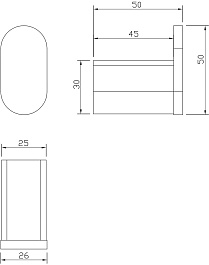Milacio Крючок Ultra MCU.960.MB черный матовый – фотография-4