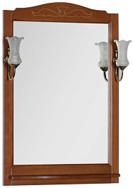 Aquanet Зеркало Амелия 70 орех – фотография-1