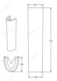 Ideal Standard Пьедестал для раковины Eurovit W311101 – фотография-2