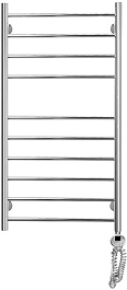 Domoterm Полотенцесушитель электрический Медея П10 500x1000 ER хром – фотография-1