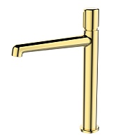 BelBagno Смеситель для накладных раковин Uno UNO-LMC-ORO-W0 золото