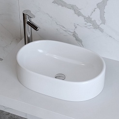 Teymi Мебельная раковина накладная Iva 52 белая T50602 – фотография-4