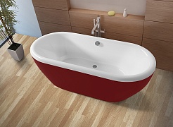 Riho Акриловая ванна DUA FS 180x86 с цветной панелью – фотография-2