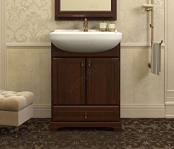 Opadiris Мебель для ванной Клио 65 орех антикварный – фотография-4