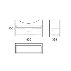 Owl 1975 Мебель для ванной Lagerta 85 – фотография-7