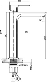 Cersanit Смеситель для раковины Geo 63043 – фотография-7