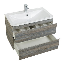 BelBagno Тумба под раковину Albano 100 подвесная Pino Scania – фотография-3