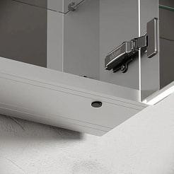 Sancos Зеркало-шкаф Evoke 100 с LED подсветкой SC80100 – фотография-5
