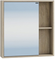 СанТа Зеркальный шкаф Прима 60 дуб светлый