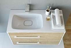 Aqwella Мебель для ванной Майами 90 L – фотография-3