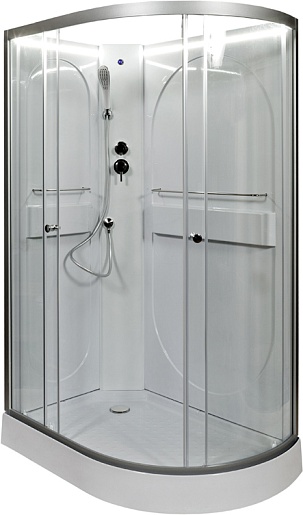 DTO Душевая кабина L602L N LED без крыши – фотография-2