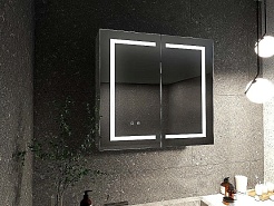 Aquatek Зеркало-шкаф 90 AQ7904-MLC с круговой подсветкой – фотография-4