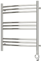 Стилье Полотенцесушитель электрический Формат 10 ТП 600х500