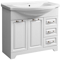 Stella Polare Тумба с раковиной Кармела 90 ольха белая