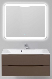 BelBagno Мебель для ванной MARINO 1000 Cioccolato Opaco – фотография-1