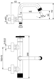Iddis Смеситель для ванны Grange GRAGMR2i02 – фотография-9