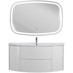 Cezares Тумба с раковиной Eden 120 bianco lucido раковина 82368 – фотография-4