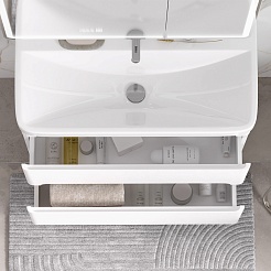 Equil Раковина мебельная Nice 81 9595-80 белая – фотография-2