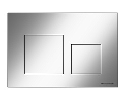 Ceramicanova Кнопка смыва Balance Square CN12-002M хром матовый – фотография-1