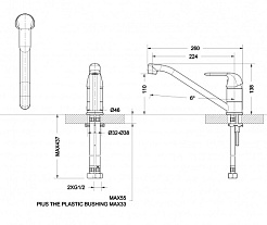 Promo Смеситель для кухни Simple F7135193CP-RUS – фотография-2