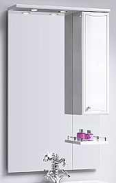 Aqwella Зеркальный шкаф Барселона 60 – фотография-1