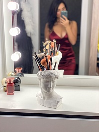 Continent Зеркало гримерное Антураж 900x700 – фотография-14