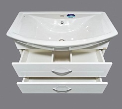 Misty Мебель для ванной Балтика 80 с 2 ящиками, подвесная – фотография-3