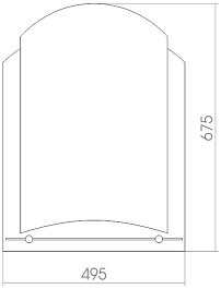 Mixline Зеркало Престиж Арго 49.5 – фотография-2