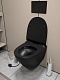 Teymi Унитаз подвесной Lina Pro Vortex T40114 Black безободковый черный матовый – картинка-19