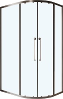 Cezares Душевой уголок Relax 304 RELAX-304-RH-2-120/90-C-GM 120x90 профиль оружейная сталь стекло прозрачное