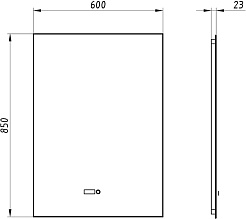 ASB-Mebel Мебель для ванной Тида 60 подвесная белая – фотография-14