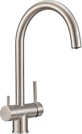 Milacio Смеситель для кухни Ultra MCU.554.SS нержавеющая сталь – фотография-1