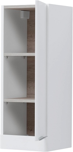 Aquanet Шкаф подвесной Ирис New 30 белый глянцевый – фотография-8