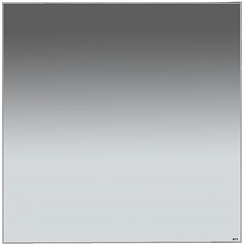 Misty Зеркало Марс 80 в алюминиевом профиле – фотография-1