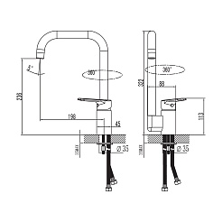 Iddis Смеситель для кухни District DISSBL0i05 – фотография-2