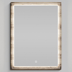 Водолей Зеркало Лайт 60 дуб крымский коричневый – фотография-1