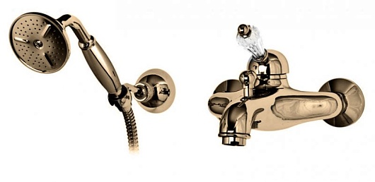 Cezares Смеситель VINTAGE-VDM-02-Sw для ванны с ручным душем – фото-1