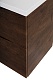 BelBagno Тумба с раковиной Marino-H60 100 подвесная Rovere Moro – фотография-15
