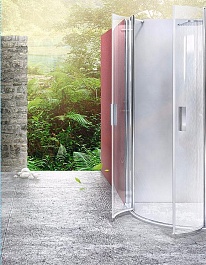 Roltechnik Душевой уголок "TR1 1000" silver – фотография-7