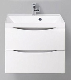 BelBagno Тумба с раковиной MARINO 600 Bianco Opaco – фотография-1