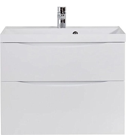 BelBagno Тумба с раковиной Marino-H60 80 подвесная Bianco Lucido – фотография-1